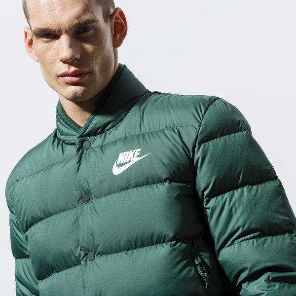 Ziemas jaka vīriešiem NIKE JAKA M NSW DWN FILL BOMBR 928819-370 krāsa zaļa