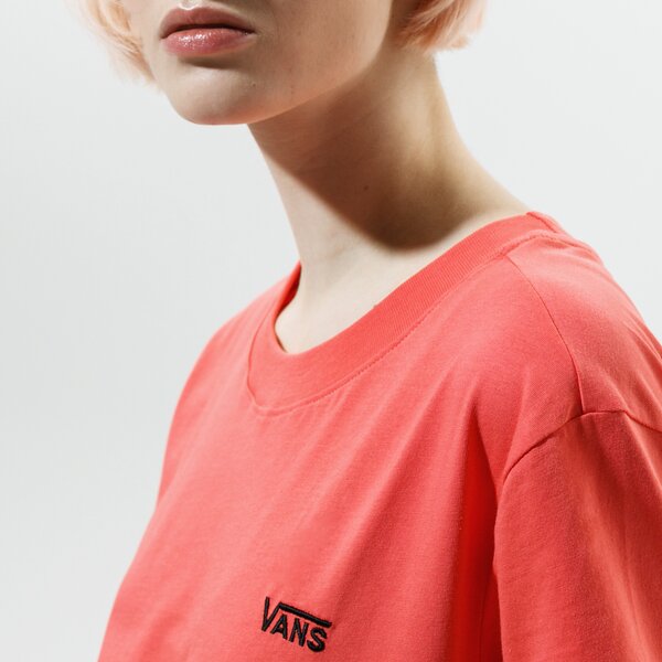Krekli sievietēm VANS T-SHIRT WM JUNIOR V BOXY HOT CORAL vn0a4mfllm31 krāsa oranža