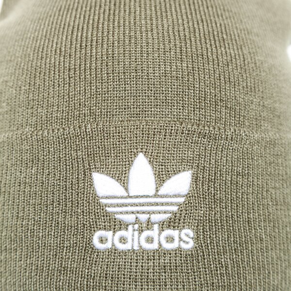 Sieviešu ziemas cepure ADIDAS CEPURE ZIEMAS AC BOBBLE KNIT gl7482 krāsa haki