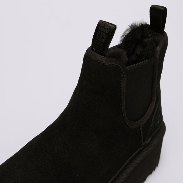 Casual sievietēm UGG NEUMEL PLATFORM CHELSEA 1134526-blk krāsa melna