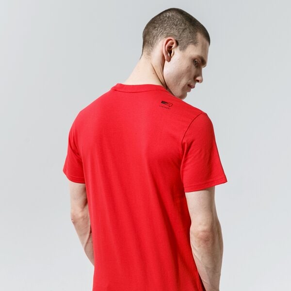 Vīriešu t krekli CONFRONT T-SHIRT BOX LOGO TEE RED cf121tsm43001 krāsa sarkana