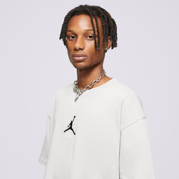 Vīriešu t krekli NIKE T-SHIRT BKN M NK CTS STMT JDN SS TEE NBA hf5428-014 krāsa pelēka