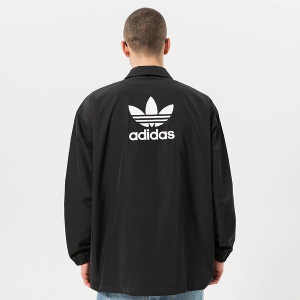 Vīriešu jaka ADIDAS JAKA COACH JACKET ia6371 krāsa melna