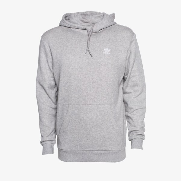Vīriešu džemperis ADIDAS  DŽEMPERIS AR KAPUCI  ESSENTIAL HOODY fm9958 krāsa pelēka