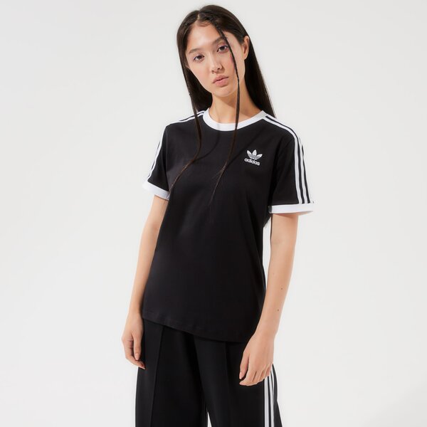 Krekli sievietēm ADIDAS 3 STRIPES CALIFORNIA T-SHIRT gn2900 krāsa melna