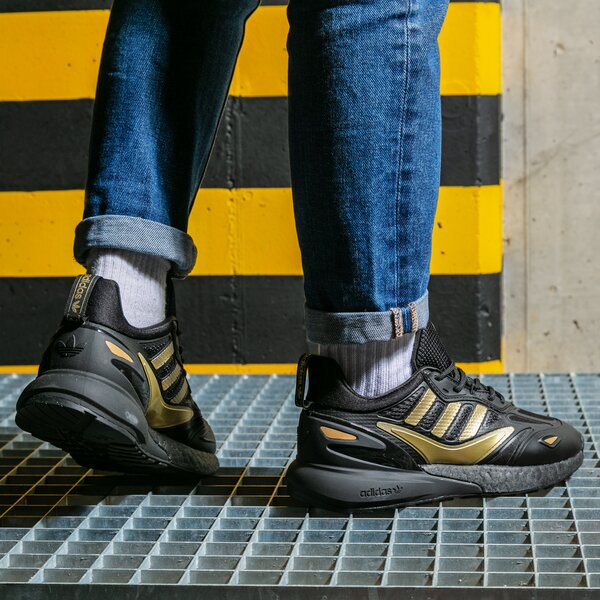 Sporta apavi bērniem ADIDAS ZX 2K BOOST 2.0 J gz7484 krāsa melna