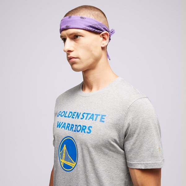 Vīriešu t krekli NEW ERA T-KREKLS SS NBA LOGO GOLDEN STATE WARRIORS LIGHT GRE 11530753 krāsa pelēka