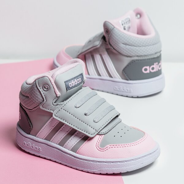 Sporta apavi bērniem ADIDAS HOOPS MID 2.0 I gz7779 krāsa pelēka