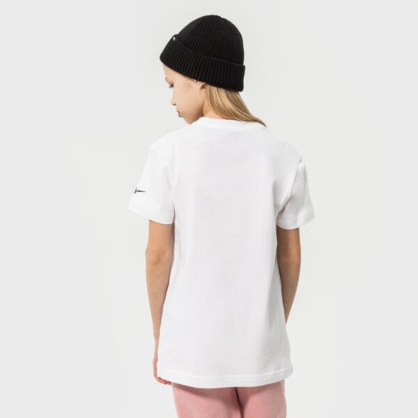 T krekli bērniem NIKE T-SHIRT G NSW TEE DPTL VALENTINE GIRL do1327-100 krāsa balta