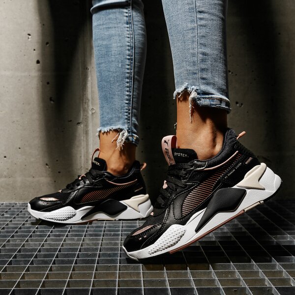 Sporta apavi sievietēm PUMA RS-X MONO METAL WN’S 37466901 krāsa melna