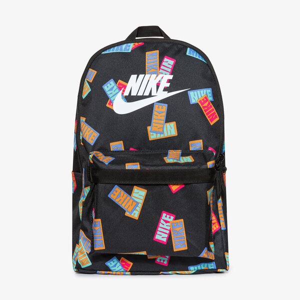 Bērnu mugursoma NIKE MUGURSOMA HERITAGE dm2159-010 krāsa melna