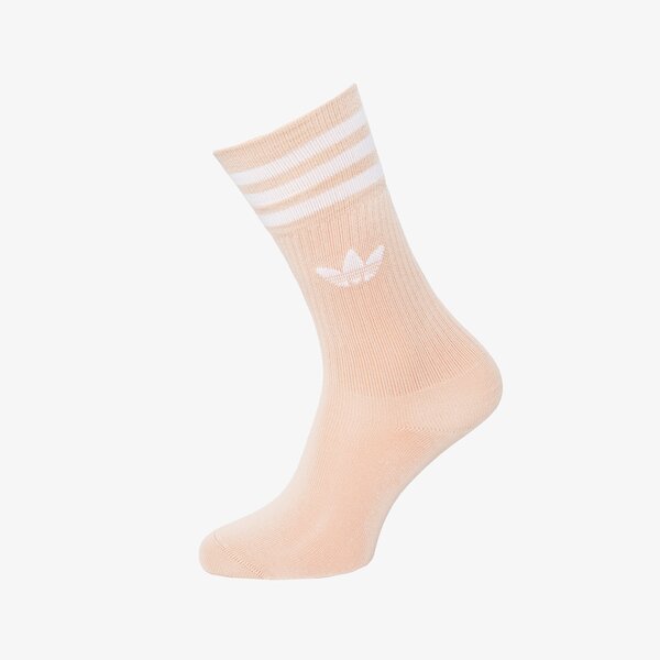 Sieviešu zeķes ADIDAS ZEĶES SOLID CREW SOCK hl6767 krāsa balta