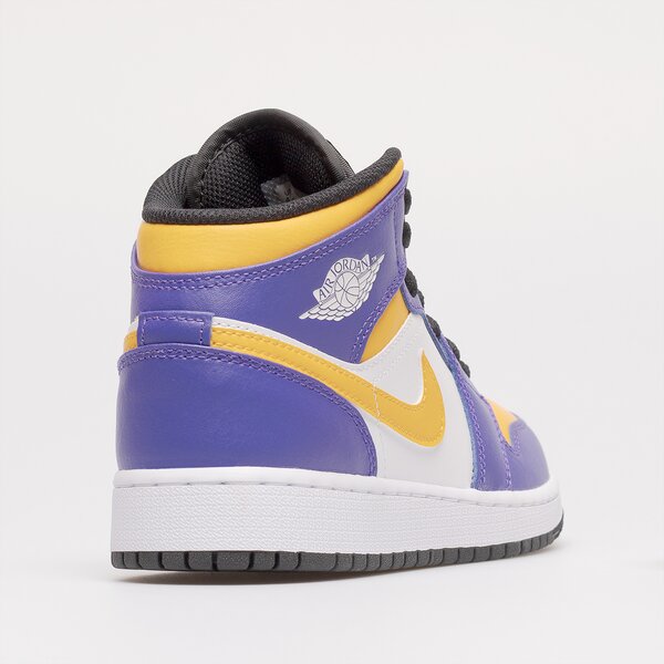 Sporta apavi bērniem AIR JORDAN 1 MID (GS) dq8423-517 krāsa violeta