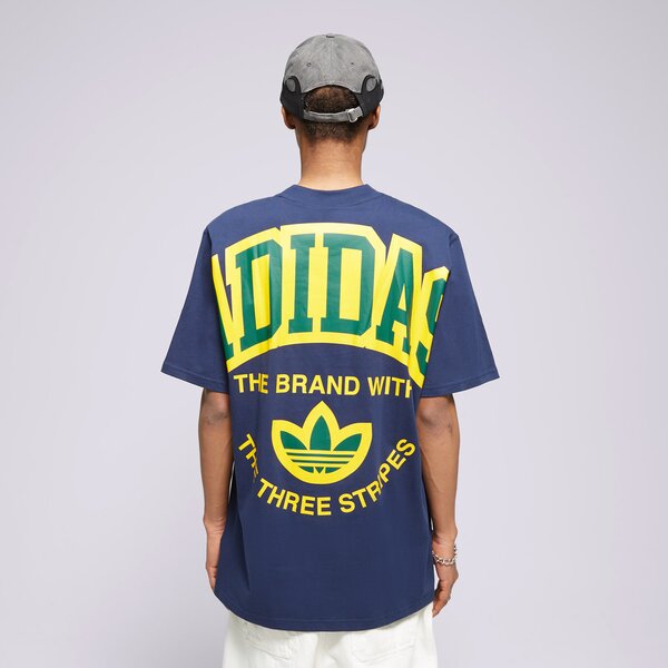 Vīriešu t krekli ADIDAS T-SHIRT VRCT SS TEE is0184 krāsa tumši zila