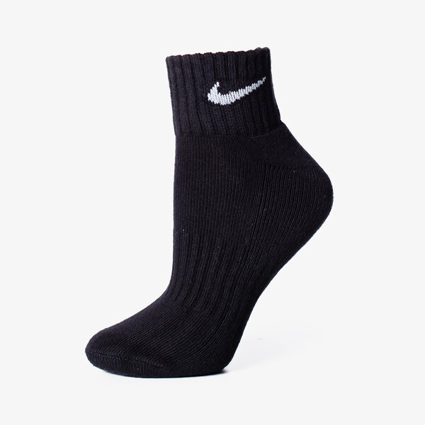 Sieviešu zeķes NIKE ZEĶES CUSH QT 3PR sx4926-001 krāsa melna