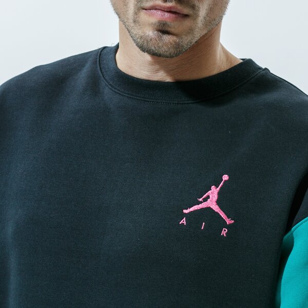 Vīriešu džemperis JORDAN DŽEMPERIS JUMPMAN AIR ct3455-010 krāsa melna
