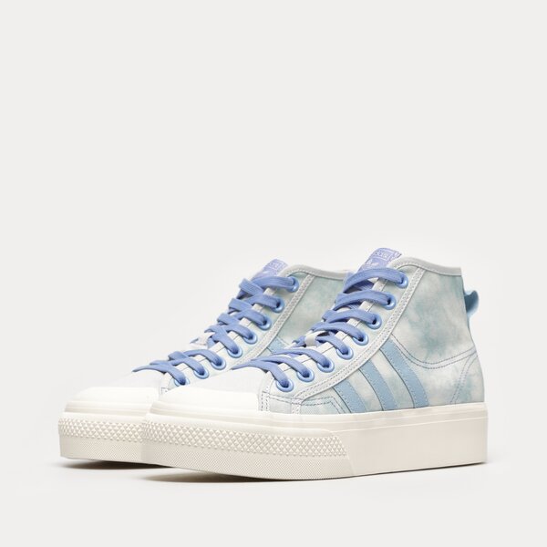 Sporta apavi sievietēm ADIDAS NIZZA PLATFORM MID W hq4327 krāsa zila