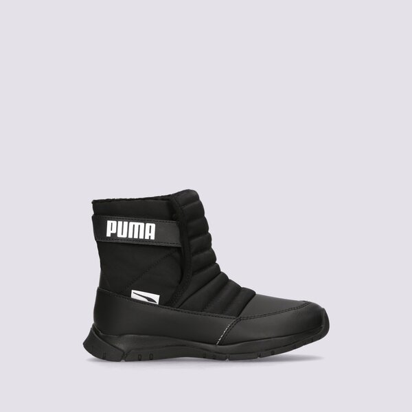 Ziemas zābaki bērniem PUMA NIEVE BOOT WTR AC PS 38074503 krāsa melna