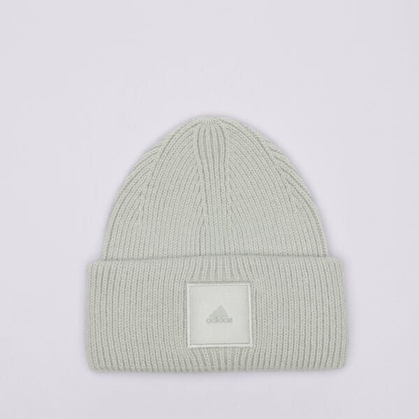 Sieviešu ziemas cepure ADIDAS CEPURE ZIEMAS WID CUFF BEANIE ii3547 krāsa pelēka