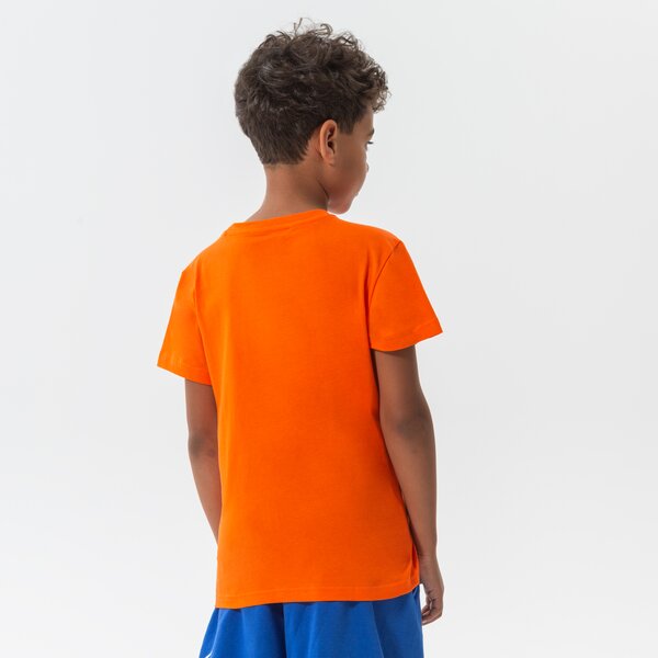 T krekli bērniem ADIDAS T-SHIRT TREFOIL TEE BOY hk0261 krāsa oranža