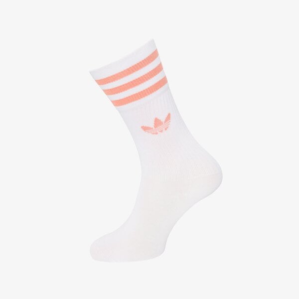 Sieviešu zeķes ADIDAS ZEĶES SOLID CREW SOCK hl6767 krāsa balta