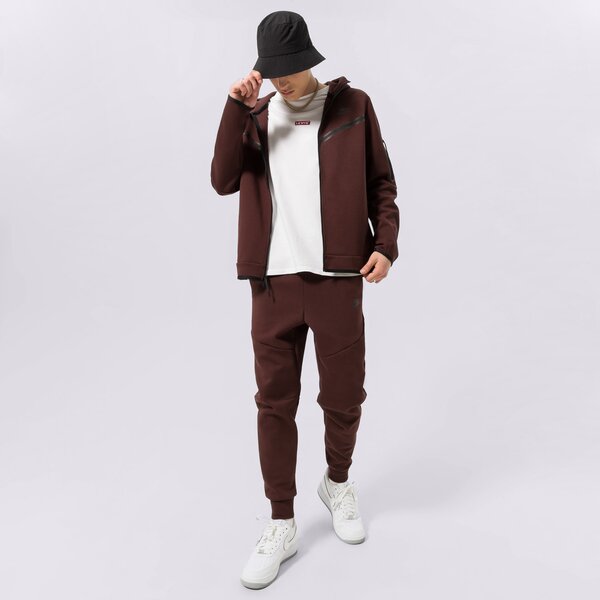 Vīriešu džemperis NIKE  DŽEMPERIS AR KAPUCI  SPORTSWEAR TECH FLEECE cu4489-227 krāsa brūna