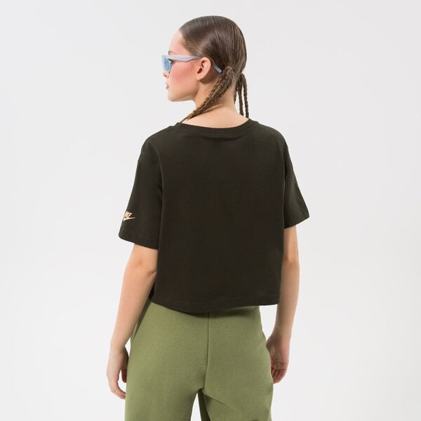 Krekli sievietēm NIKE  T-KREKLS SPORTSWEAR CROP dq3309-355 krāsa melna