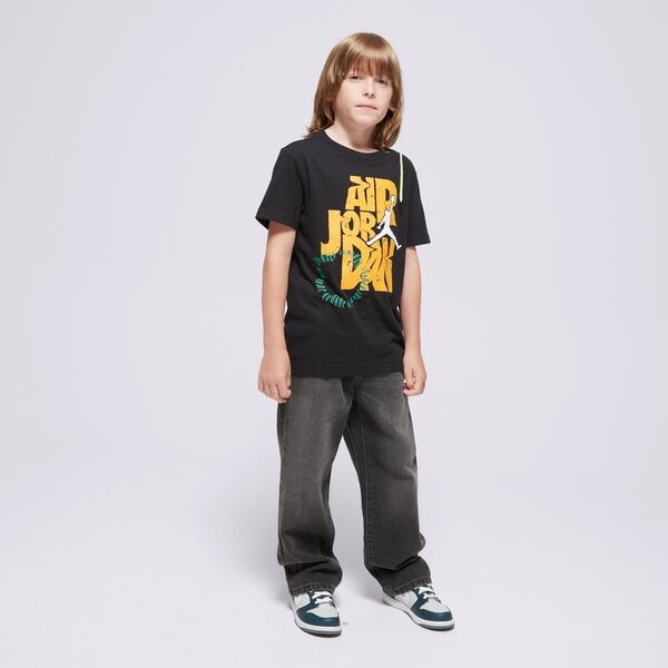 T krekli bērniem JORDAN T-SHIRT JDB FUEL UP COOL DOWN DROPS SS BOY 95d150-023 krāsa melna