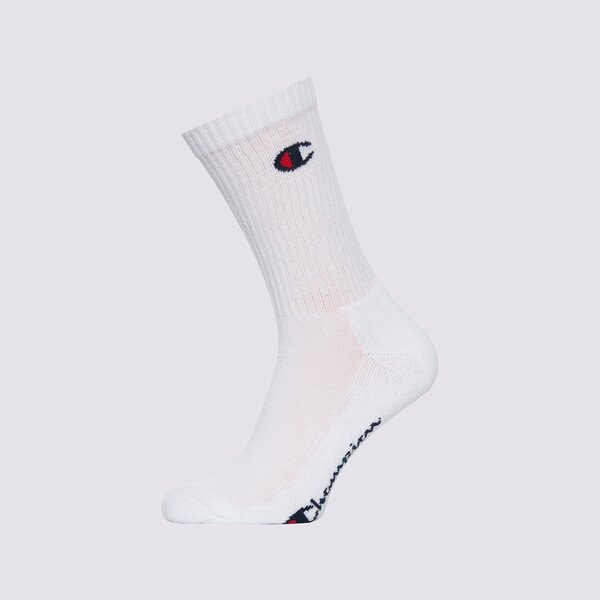 Sieviešu zeķes CHAMPION ZEĶES 3PK CREW SOCKS u24558ww001 krāsa balta