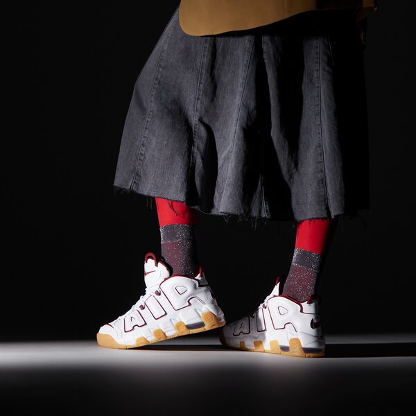 Sporta apavi bērniem NIKE AIR MORE UPTEMPO fj2846-100 krāsa balta