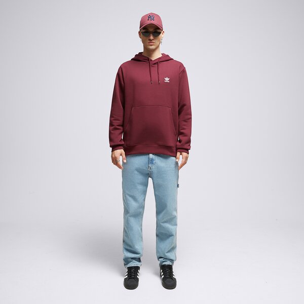 Vīriešu džemperis ADIDAS  DŽEMPERIS AR KAPUCI  ESSENTIAL HOODY ii5792 krāsa bordo