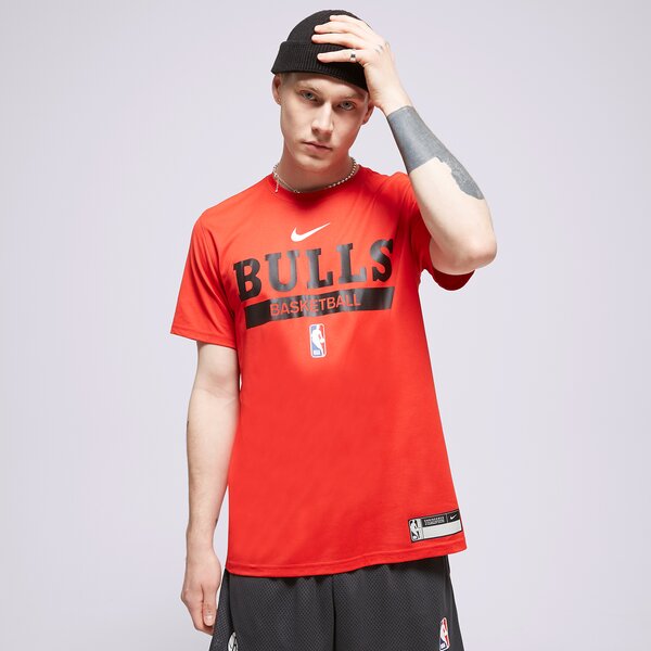 Vīriešu t krekli NIKE T KREKLS CHICAGO BULLS dr6456-657 krāsa sarkana