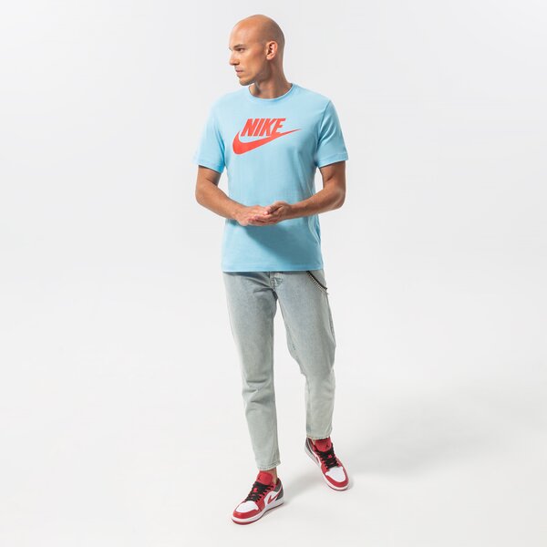 Vīriešu t krekli NIKE T-SHIRT NIKE SPORTSWEAR ar5004-499 krāsa zila