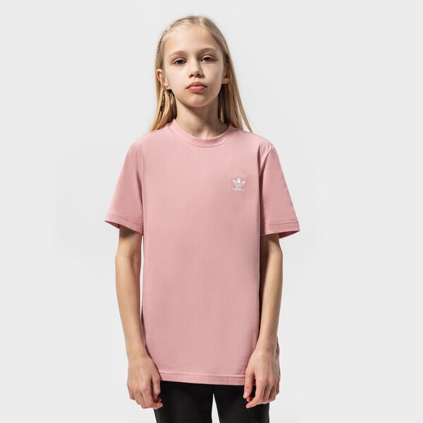 T krekli bērniem ADIDAS TREFOIL ESSENTIAL T SHIRT JUNIOR GIRL hd2059 krāsa rozā