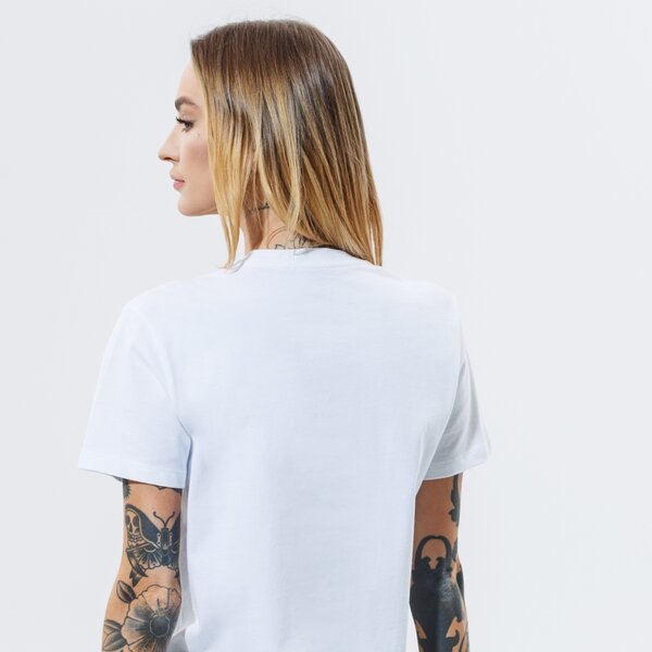 Krekli sievietēm VANS T-SHIRT WM BORDER FLORAL BF WHITE vn0a5arlwht1 krāsa balta