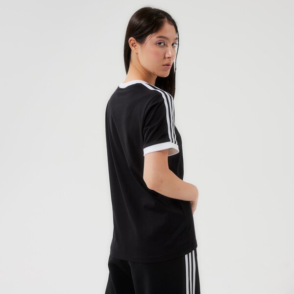 Krekli sievietēm ADIDAS 3 STRIPES CALIFORNIA T-SHIRT gn2900 krāsa melna
