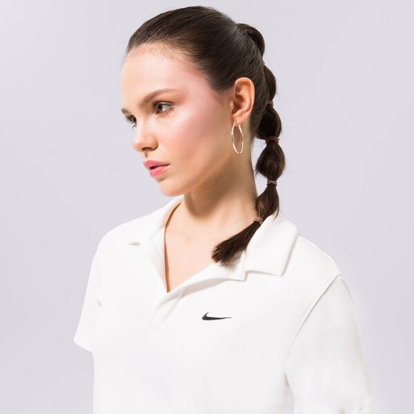 Krekli sievietēm NIKE T-SHIRT W NSW ESSNTL SS POLO TOP dv7884-100 krāsa balta