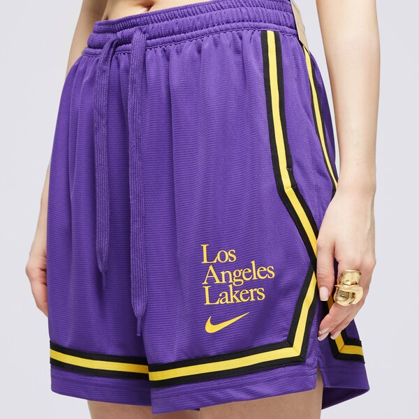 Sieviešu šorti NIKE ŠORTI LAL WNK DF FLY CRSSOVR SHR GX NBA fd8962-504 krāsa violeta