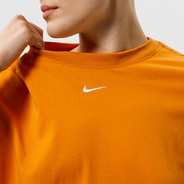 Krekli sievietēm NIKE T-SHIRT SPORTSWEAR ESSENTIAL OVERSIZED dn5697-738 krāsa sinepju dzeltenā
