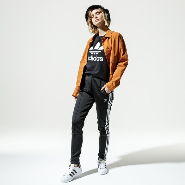 Krekli sievietēm ADIDAS T-SHIRT TREFOIL TEE fm3311 krāsa melna