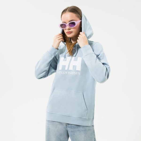 Sieviešu džemperis HELLY HANSEN  DŽEMPERIS AR KAPUCI  W HH LOGO HOODI 33978582 krāsa zila