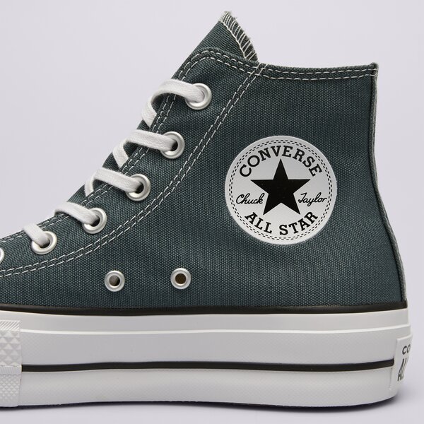 Sporta apavi sievietēm CONVERSE CHUCK TAYLOR ALL STAR LIFT a12596c krāsa zaļa