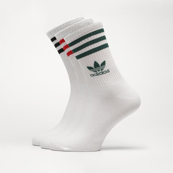 Sieviešu zeķes ADIDAS ZEĶES 3-PACK SOCKS CREW il5026 krāsa balta