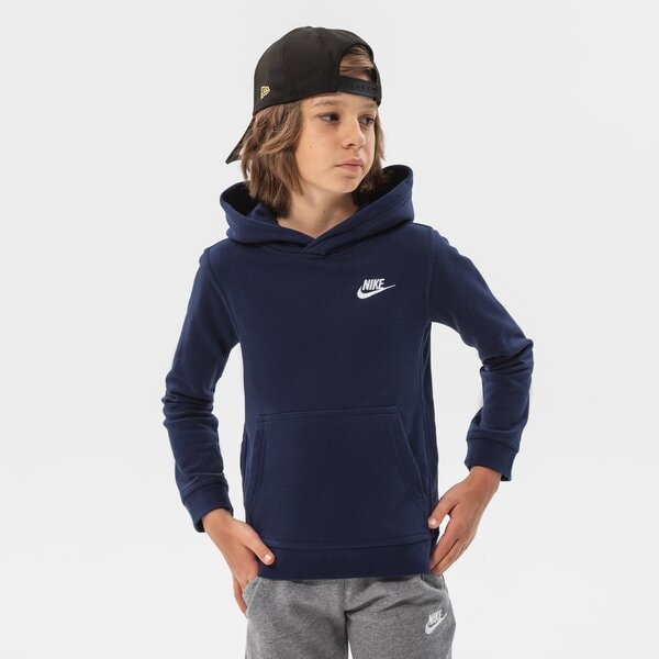 Džemperi bērniem NIKE FRANCHISE OVERHEAD HOODIE JUNIOR BOY bv3757-410 krāsa tumši zila