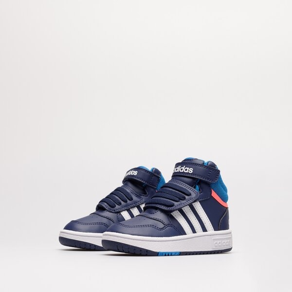 Sporta apavi bērniem ADIDAS HOOPS MID 3.0 AC I gw0406 krāsa tumši zila
