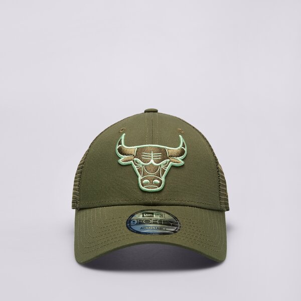 Vīriešu cepure ar nagu NEW ERA CEPURE NBA 940 TRUCKER BULLS CHICAGO BULLS 60503605 krāsa haki