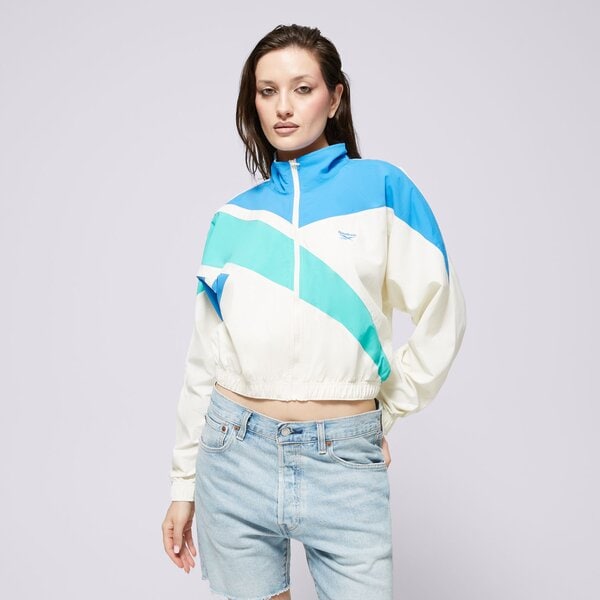 Sieviešu jaka REEBOK JAKA CL FR TRACK TOP 100206055 krāsa balta