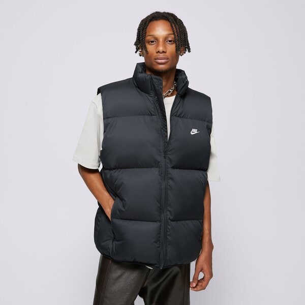 Vīriešu veste NIKE VESTE M NK CLUB PUFFER VEST  fb7373-010 krāsa melna