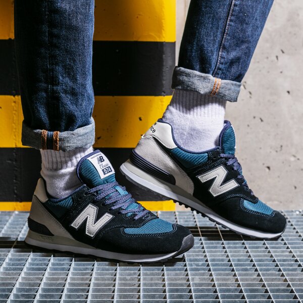 Sporta apavi vīriešiem NEW BALANCE 574  ml574bd2 krāsa tumši zila