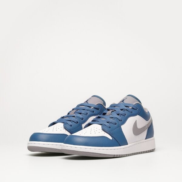 Sporta apavi bērniem AIR JORDAN 1 LOW  553560-412 krāsa zila